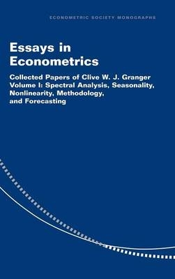 Essays in Econometrics - Clive W. J. Granger