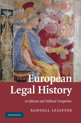 European Legal History - Randall Lesaffer