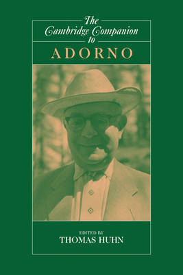 The Cambridge Companion to Adorno - 