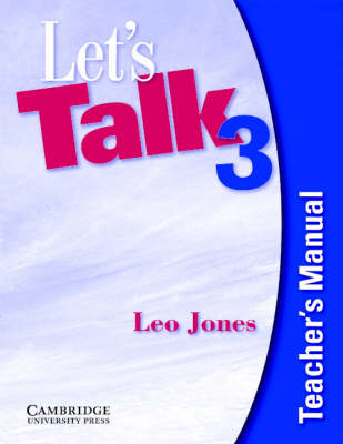 Let's Talk 3 Teacher's Manual - Leo Jones