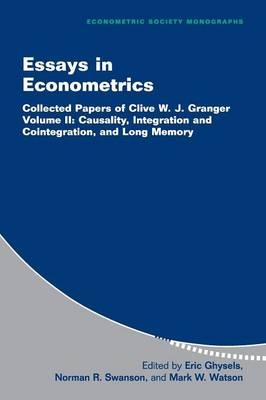 Essays in Econometrics - Clive W. J. Granger