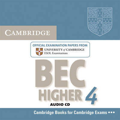 Cambridge BEC 4 Higher Audio CD -  Cambridge ESOL
