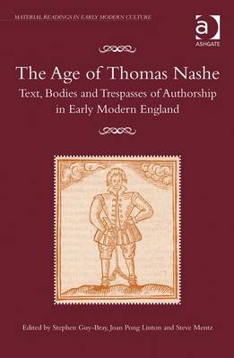 Age of Thomas Nashe -  Stephen Guy-Bray,  Joan Pong Linton
