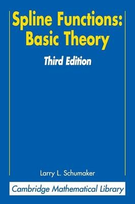 Spline Functions: Basic Theory - Larry Schumaker