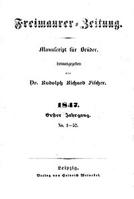 Freimaurer-Zeitung 1. 1847 - 73. 1919 - 