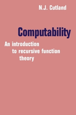 Computability - Nigel Cutland