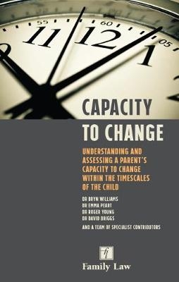 Capacity to Change - Dr Bryn Williams