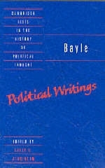 Bayle: Political Writings -  Bayle