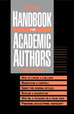 Handbook for Academic Authors - Beth Luey