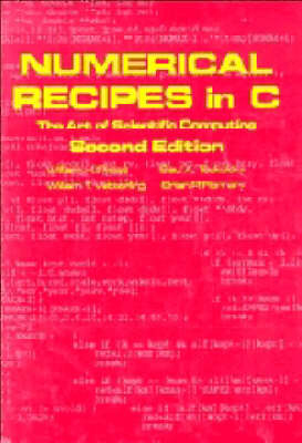 Numerical Recipes in C - William H. Press, Brian P. Flannery, Saul A. Teukolsky, William T. Vetterling
