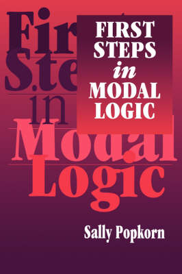 First Steps in Modal Logic - Sally Popkorn