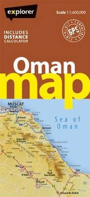 Oman Map -  Explorer Publishing