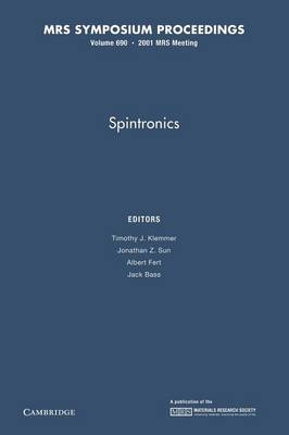 Spintronics: Volume 690 - 