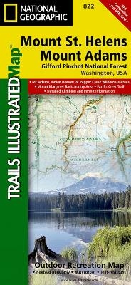 Mount St. Helens/Mount Adams (Gifford-Pinchot National Forest) - National Geographic Maps