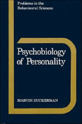 Psychobiology of Personality - Marvin Zuckerman