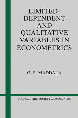 Limited-Dependent and Qualitative Variables in Econometrics - G. S. Maddala