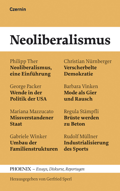 Neoliberalismus - 