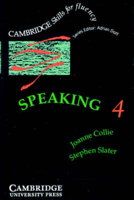Speaking 4 Audio Cassette - Joanne Collie, Stephen Slater