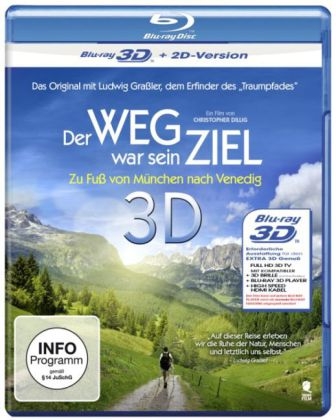 Der Weg war sein Ziel 3D, 1 Blu-ray