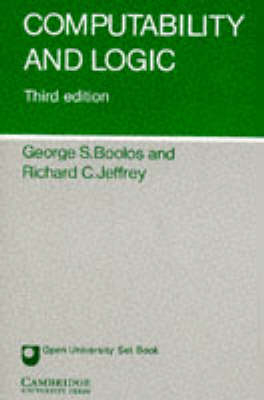 Computability and Logic - George S. Boolos, Richard C. Jeffrey