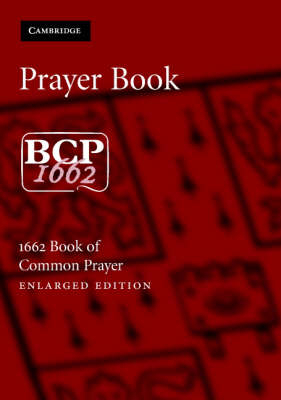 Book of Common Prayer, Enlarged Edition, Burgundy, CP420 701B Burgundy