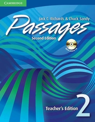 Passages Level 2 Teacher's Edition with Audio CD - Jack C. Richards, Chuck Sandy