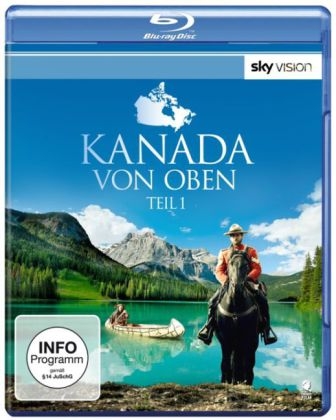 Kanada von oben. Tl.1, 1 Blu-ray