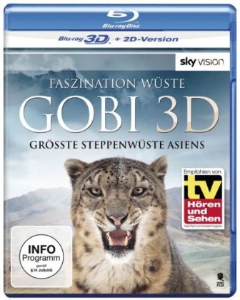 Faszination Wüste: Gobi 3D, 1 Blu-ray