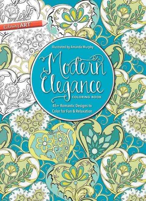 Modern Elegance Coloring Book