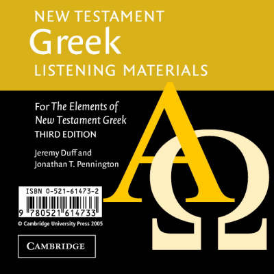 New Testament Greek Listening Materials - Jeremy Duff