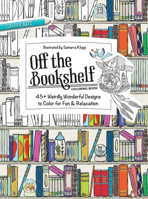 Off the Bookshelf Coloring Book