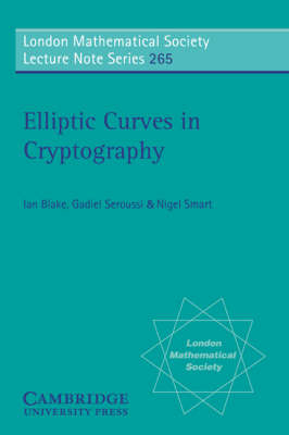 Elliptic Curves in Cryptography - I. Blake, G. Seroussi, N. Smart