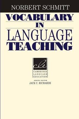 Vocabulary in Language Teaching - Norbert Schmitt