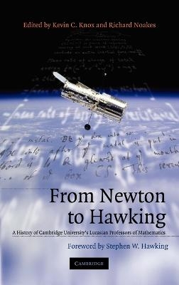 From Newton to Hawking - 