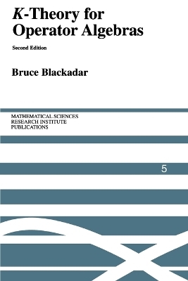 K-Theory for Operator Algebras - Bruce Blackadar