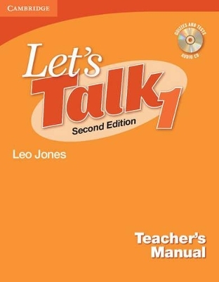 Let's Talk Level 1 Teacher's Manual with Audio CD - Leo Jones