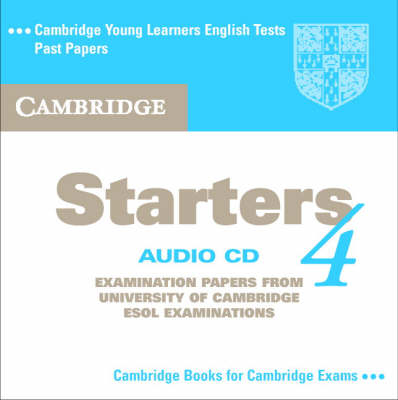 Cambridge Starters 4 Audio CD -  Cambridge ESOL