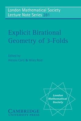 Explicit Birational Geometry of 3-folds - 