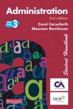 S/NVQ Administration Level 3 Student Handbook - Carol Carysforth, Maureen Rawlinson