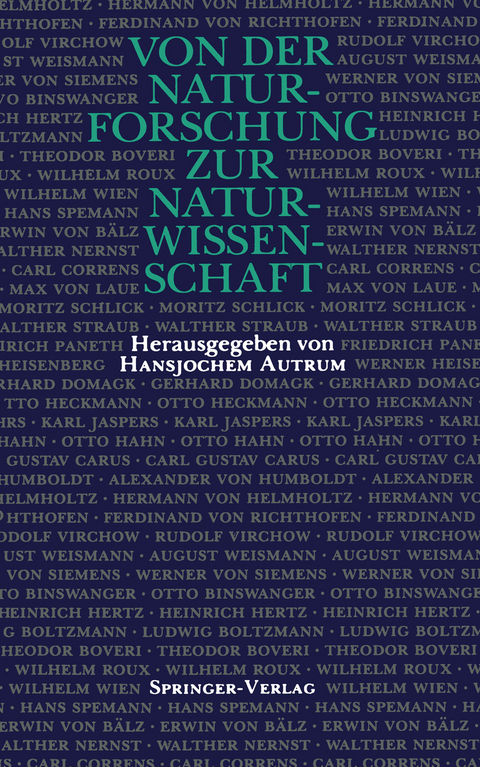 Von der Naturforschung zur Naturwissenschaft - 