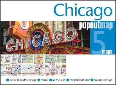 Chicago PopOut Map -  Compass Maps