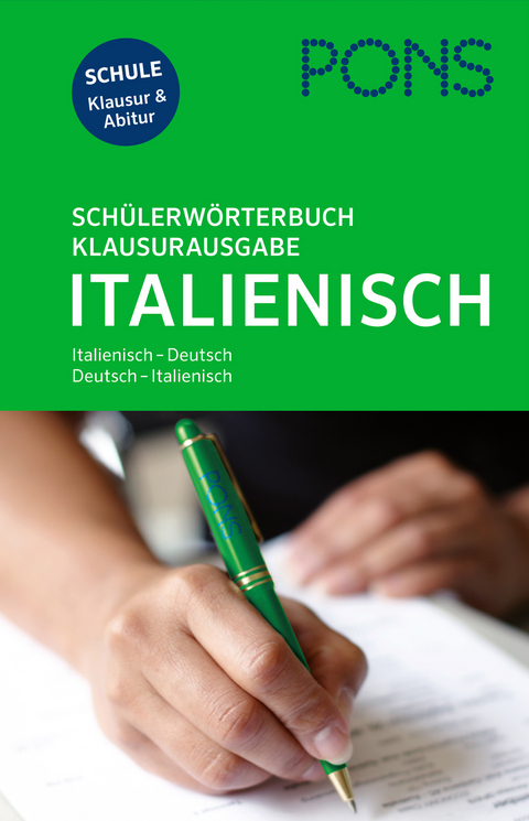 PONS Schülerwörterbuch Klausurausgabe Italienisch für Rheinland-Pfalz - 