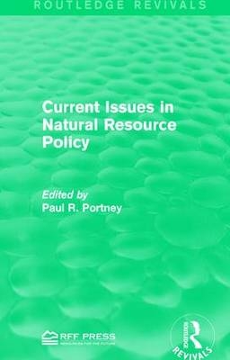 Current Issues in Natural Resource Policy - 