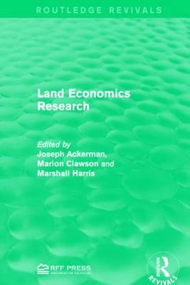 Land Economics Research - 