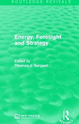 Energy, Foresight and Strategy - 