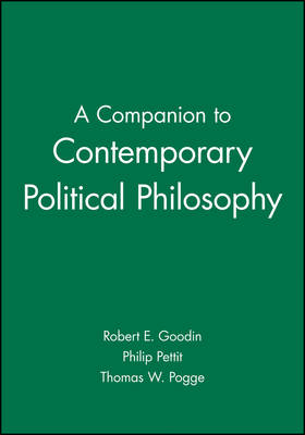 A Companion to Contemporary Political Philosophy - 