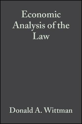 Economic Analysis of the Law - 