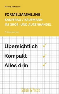 Formelsammlung Kauffrau / Kaufmann im Groß- und Außenhandel