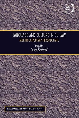 Language and Culture in EU Law -  Susan Sarcevic