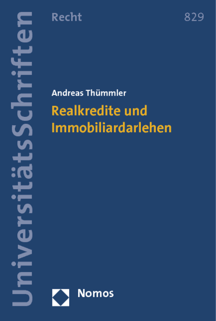 Realkredite und Immobiliardarlehen - Andreas Thümmler